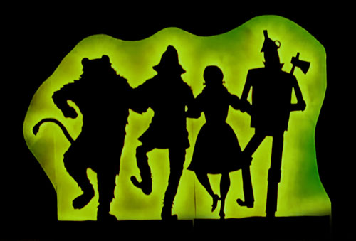 Wizard of Oz character outline