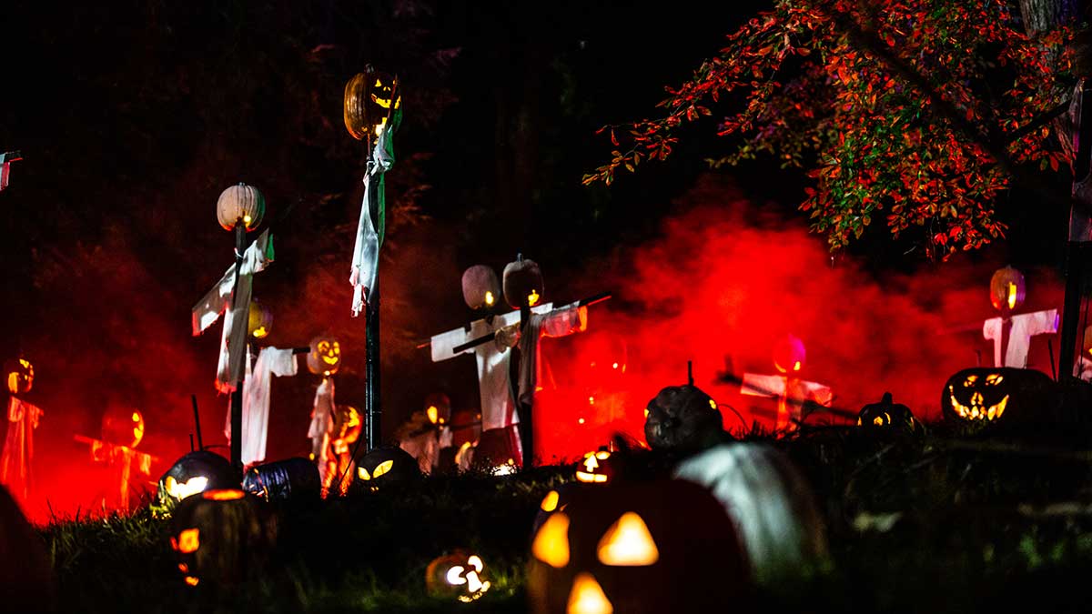 Pumpkin Statue of Liberty