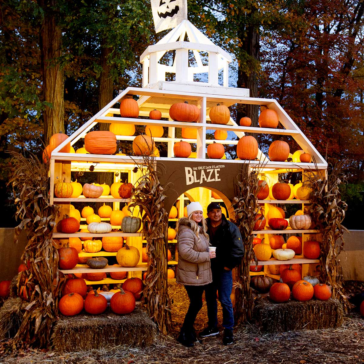 Old Dutch Church of pumpkins